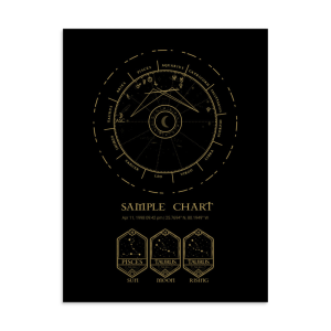 The Gilded Zodiac - Premium Paper Poster (digital)